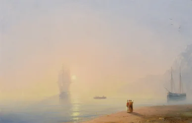 Mustallemerelle katsottuna